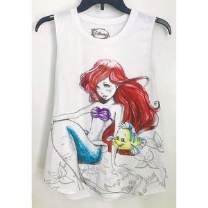 Sexy Disney Little Mermaid Tank Top